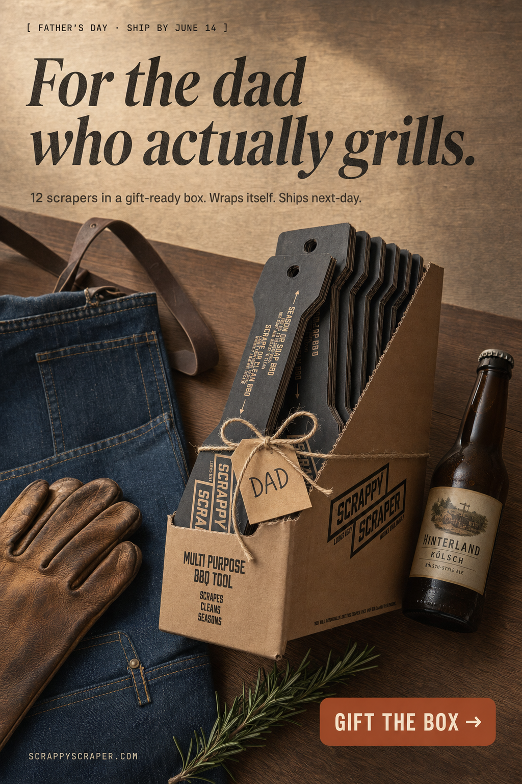 Scrappy concept 04 — Father's Day gift bundle