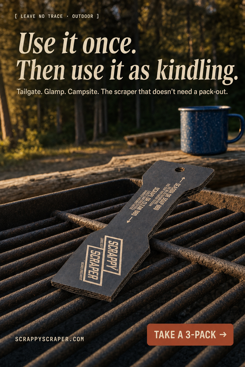 Scrappy concept 06 — outdoor Leave No Trace